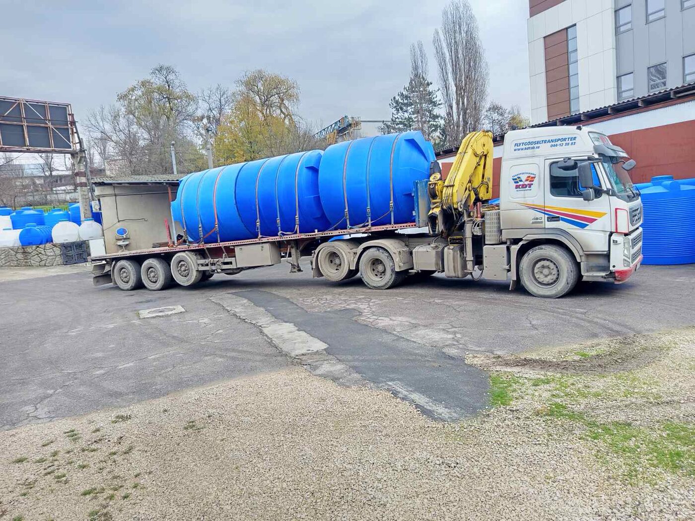 Lucrare Auto Grițcan — transport cu manipulator 15